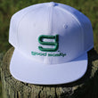 Load image into Gallery viewer, Good Sasky Classic Snapback - White
