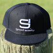 Load image into Gallery viewer, Good Sasky Classic Snapback - Black(White)
