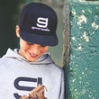 Load image into Gallery viewer, Good Sasky Classic Snapback - Black(White)
