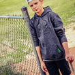 Load image into Gallery viewer, Youth OG Hoodie - Asphalt Heather
